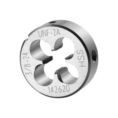 Garant Round Die, HSS, 3/8-24 142620 3/8-24